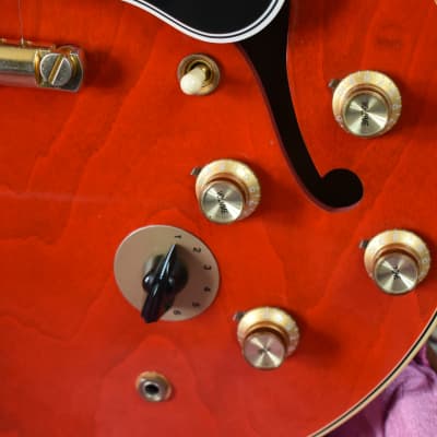 2016 Gibson Memphis Freddie King 1960 ES-345 No.65 of 200 Sixties Cherry VOS w/OHSC, COA & Paperwork image 12