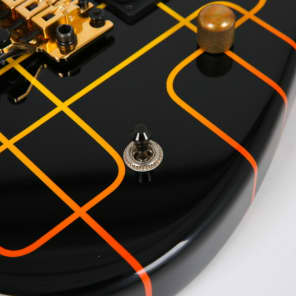 Charvel USA Custom San Dimas Schematic Graphic Unique Design Electric Guitar image 13