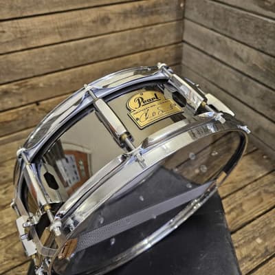 Pearl 14" Chad Smith Signature Snare Drum Inc Case USED! RKCSM290124 image 2