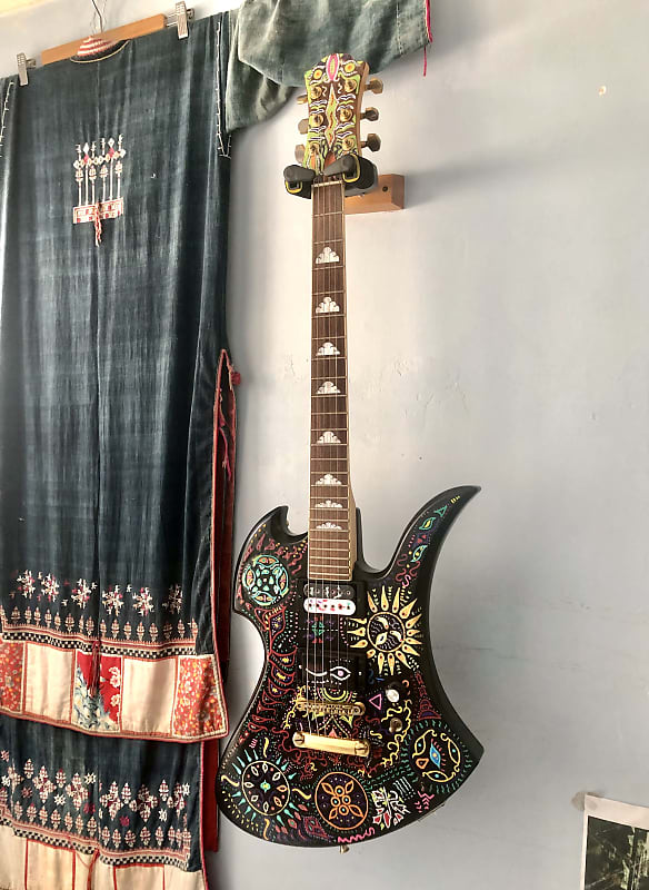 HIDE Guitar  Fernandes Burny MG 120X 450X 煙花 Luminous Glow