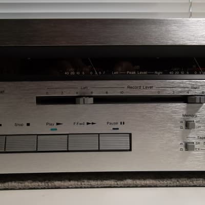 1982 Nakamichi 480 Silverface Stereo Cassette Deck New Belts & Serviced 07-2021 Excellent Condition image 4
