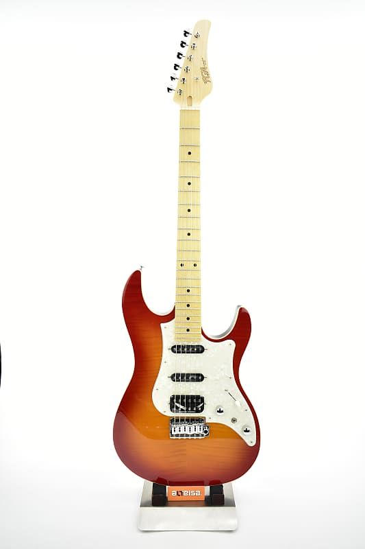 FGN Fujigen Odyssey HSS J standard Maple 2022 Fireburst FGN Fujigen Odyssey HSS J standard Maple 2022 Fireburst