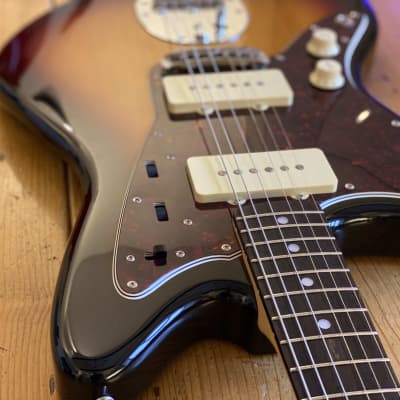 LEFTY! Fender Jazzmaster MIJ Left Handed 2021 Alder Sunburst w/ Fender Lefty HSC image 14