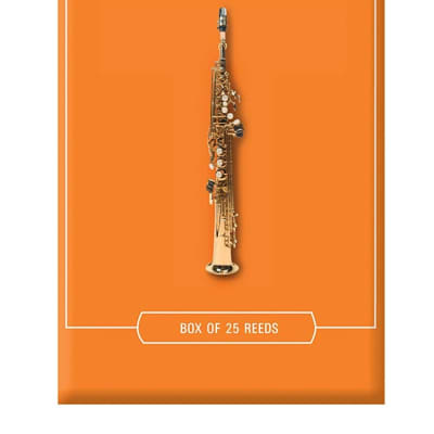 Rico by D'Addario Soprano Saxophone Reeds RIA2535 – 25 Reeds / 3.5 Strength