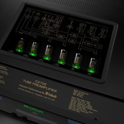 McINTOSH C2700 - 2-Channel Vacuum Tube Preamplifier - NEW! image 7