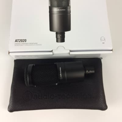 Audio-Technica AT2020 Large Diaphragm Cardioid Condenser Microphone