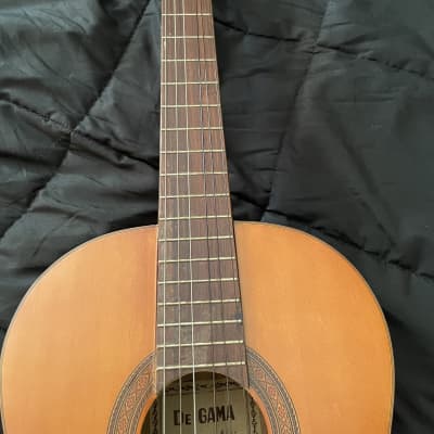 1960’s-70’s DeGama model 4202 Classical Guitar  Natural wood image 7