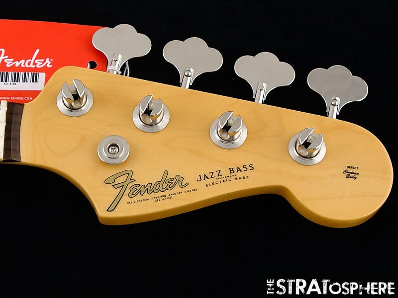 Fender American Original 60s Jazz Bass NECK + TUNERS USA Rosewood Nitro