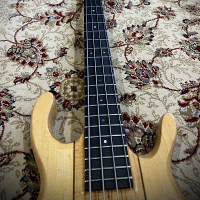 Price dropped - Rare 1980 Pedulla EL-12B Bass in  Natural finish - one of the first 300 Pedulla ever made image 3