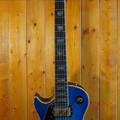 AIO SC77  *Left-Handed Electric Guitar - Blue Burst w/SKB-56 Hard Case image 11