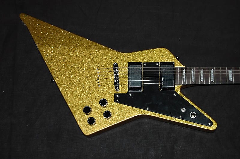 Dream Studios | Dirty Signature Guitar - Gold Glitter Bild 1
