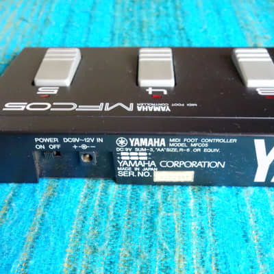 Yamaha MFC05 MIDI Foot Controller - Worldwide Shipping - F64 image 9