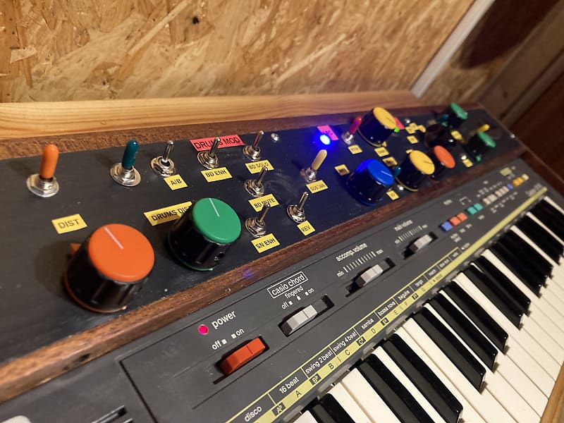 Casio MT-55☆ビンテージシンセサイザー☆セミアナログ式