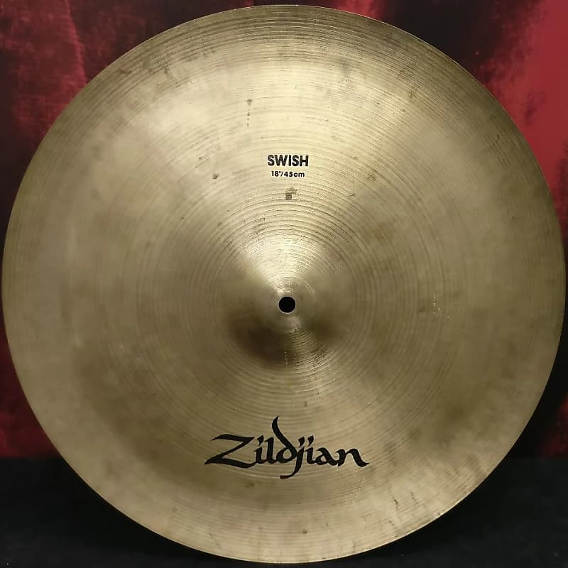 Zildjian 18" A Series Swish Cymbal 1982 - 2005 image 1