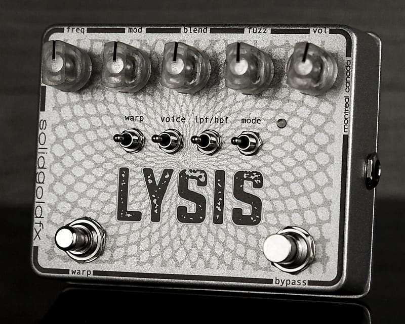 ギター LYSIS MKII Octave Fuzz Modulator Solidgoldfx Lysis Polyphonic Octave Down Fuzz Modulator MKII