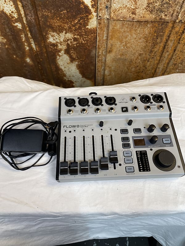 Behringer Flow 8 Bluetooth Digital Mixer (Used) Reverb