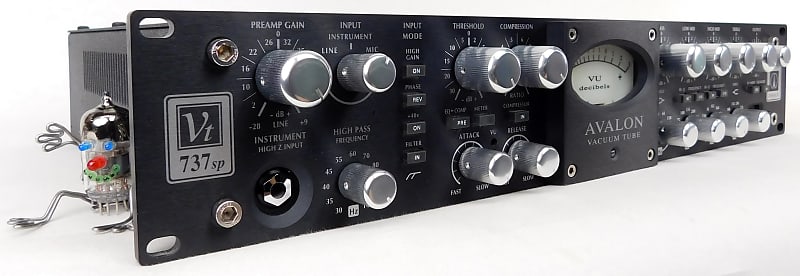 Avalon VT-737 SP Black Anniversary Tube Mic Preamp Compressor + Neuwertig +  OVP + 2Jahre Garantie