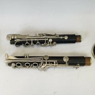 Intermediate Selmer Signet 100 Wood Clarinet w/ case, USA, acceptable condition image 3
