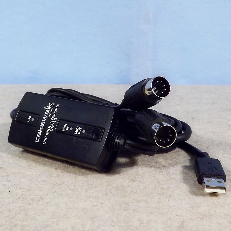 Cakewalk UM1G USB midi Interface Reverb