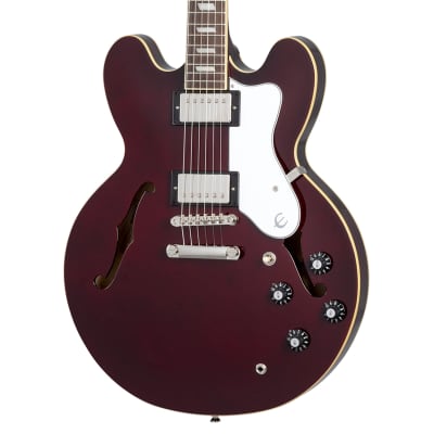 Epiphone Noel Gallagher Signature Riviera Semi Hollowbody Guitar - Dark Red Wine for sale