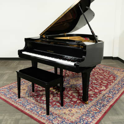 Yamaha 6'1" C3 Grand Piano | Polished Ebony | SN: B2590612 image 1