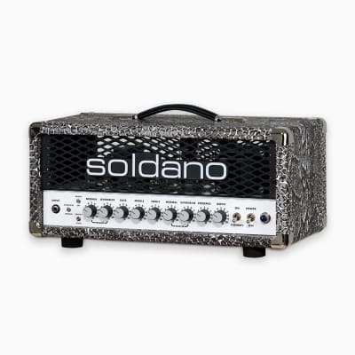 Soldano SLO-30 Custom Snakeskin Tolex 30-Watt Tube Guitar Head (2023) image 3