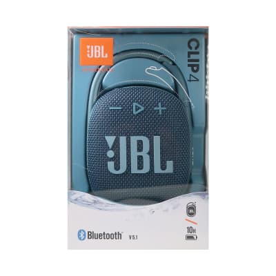 JBL Clip 4 Portable Bluetooth Waterproof Speaker (Blue) image 5