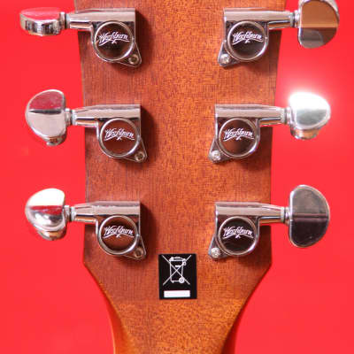 Washburn WSJ60SK-Elite Jumbo Acoustic Electric Guitar With Hard Case image 5
