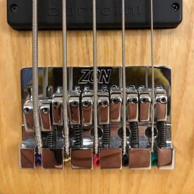 Zon Sonus USA Lined Fretless 5 string bass w Original Hard Case 2006 image 11