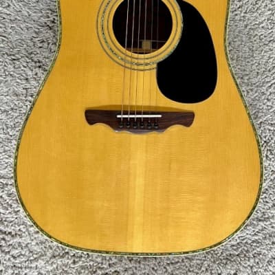 Alvarez PD100S Solid Dreadnought Guitar with hardshell Case - Made in Korea