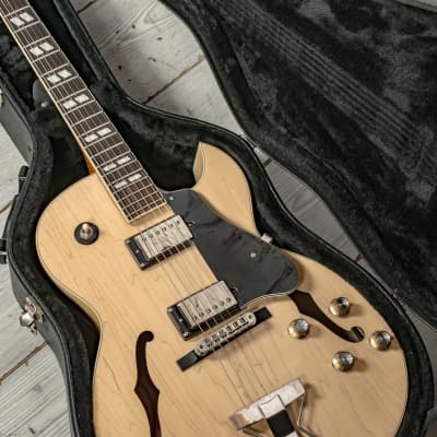 Epiphone ES-175 Premium Hollowbody Electric Guitar, Natural w/ Original Case x3022 (USED) image 15