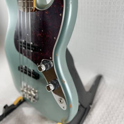 Fender 60th Anniversary Road Worn '60s Jazz Bass 2021 - Firemist Silver image 8