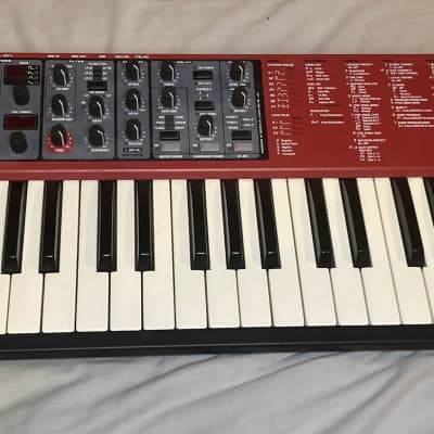 Nord Lead A1 49-Key 26-voice Polyphonic Synthesizer 2014 - 2022 - Red image 1