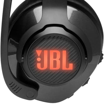 JBL Quantum 400 - Wired Over-Ear Gaming Headphones with USB and Game-Chat  Balance Dial - Black, Large
