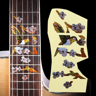 Real Fire Flame-Burning Inlay Stickers Decals Guitar Bass – Inlay Stickers  Jockomo