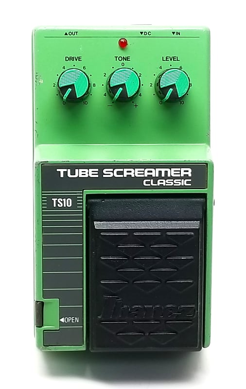 used Ibanez TS10 Tube Screamer Classic, Made In Japan with JRC4558D chip! Very Good Condition image 1