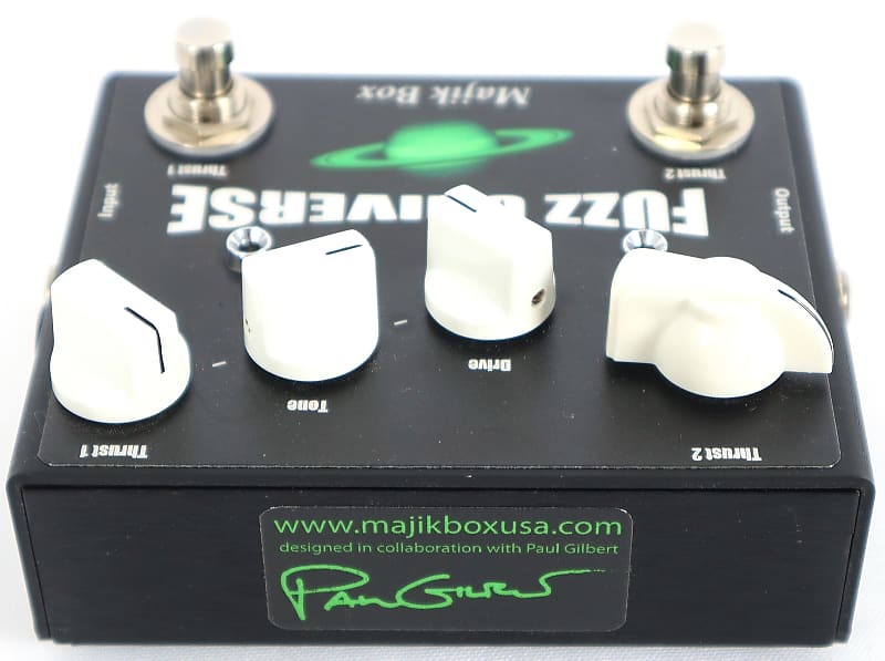 Majik Box Fuzz Universe Overdrive Boost Guitar Effect Pedal