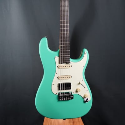 Schecter Nick Johnston Traditional H/S/S Atomic Green Electric Guitar B-Stock image 3