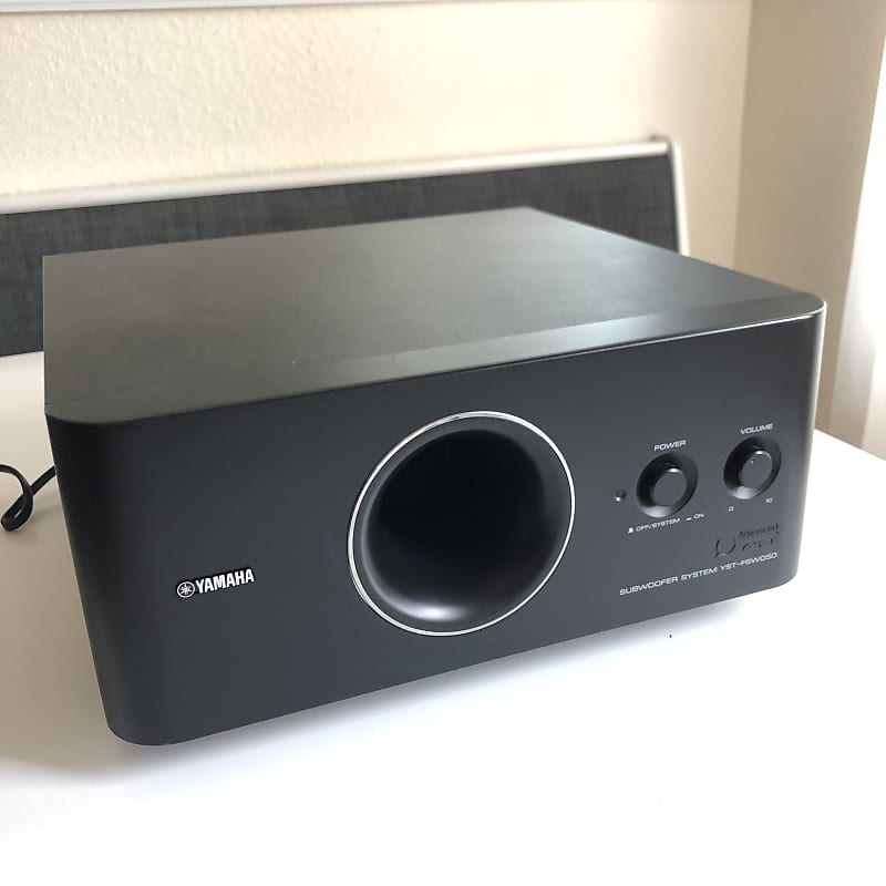 Yamaha YST-FSW050 Low Profile Powered Subwoofer. Tested
