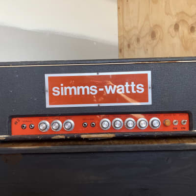 Simms Watts AP100 Mk2 Early ‘70s Black image 1