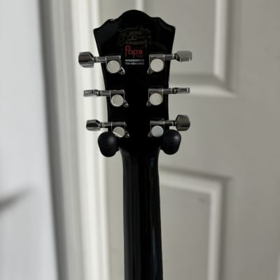 Washburn EA12B Mini Jumbo Acoustic-Electric Guitar - Black - Used image 5