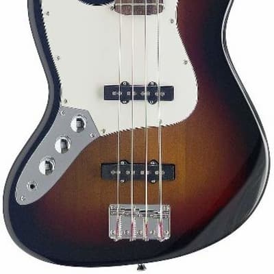 Stagg B300LH-SB Fusion Solid Alder Body Hard Maple Neck 4-String Electric Bass Guitar For Left Hand image 5
