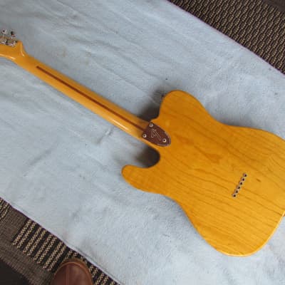 1977 Fender Telecaster Thinline Natural Finish All Original W/Original Case Clean! image 3