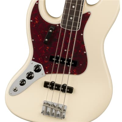 Fender American Vintage II 1966 Jazz Bass, Olympic White, Left Handed image 5