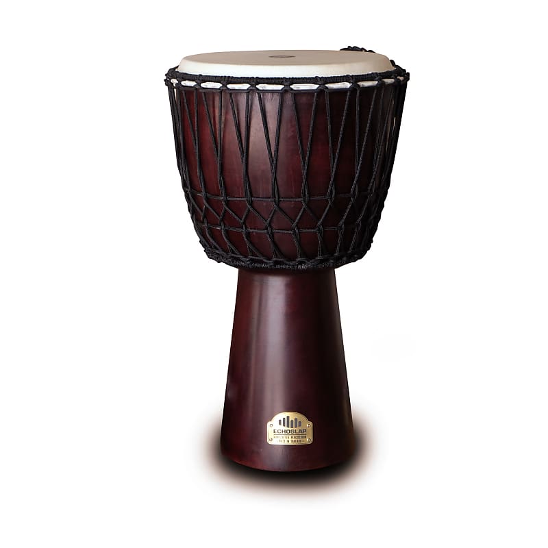 Echoslap 12" Original Series African Djembes Drum Goat Skin Reverb
