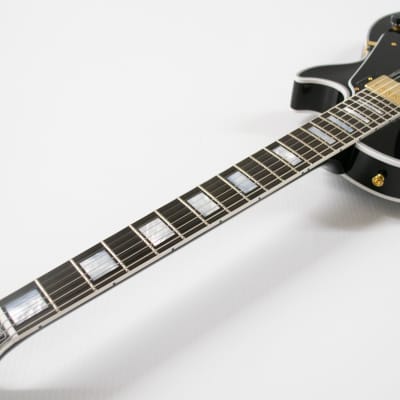 Gibson Custom Les Paul Custom - Ebony with Ebony Fingerboard image 7