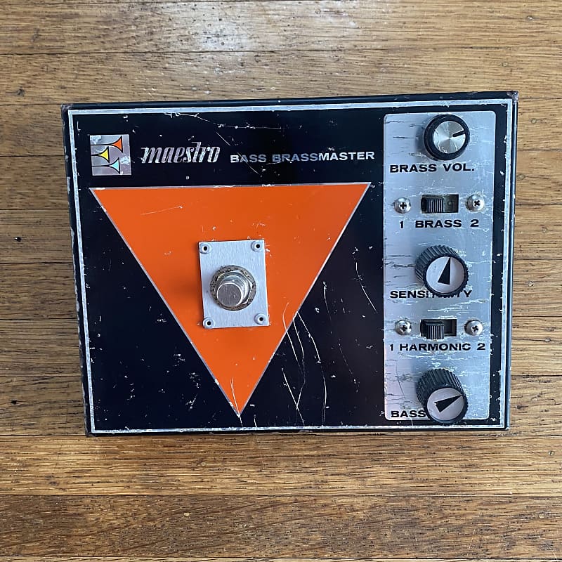 ぐっちょん】【ハンドメイドエフェクター】Bass BrassMaster Behringer