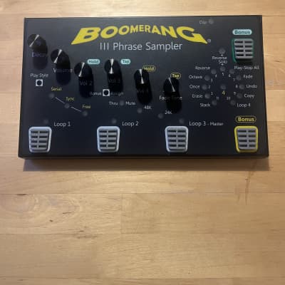 Reverb.com listing, price, conditions, and images for boomerang-phrase-sampler