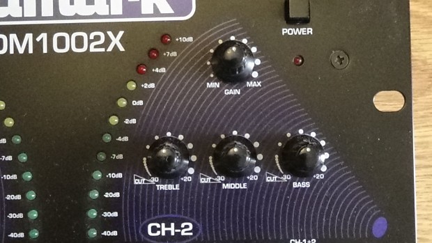 Numark DM1002X DJ Turntable Mixer with Phono Preamps | Reverb