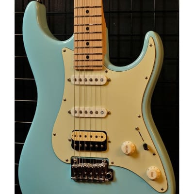 Suhr Guitars JE-Line Standard Alder with Asatobucker (Daphne Blue/Maple) SN.72652 [USED] [Weight3.61kg] image 6
